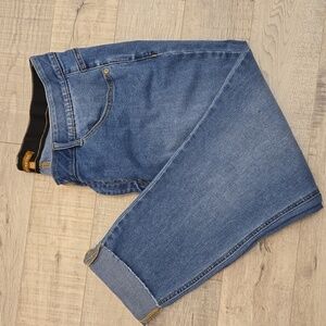 20W reCreation Elastic Waist Cropped Jean